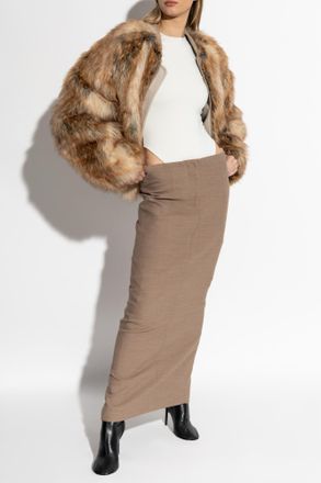 Entire studios Skirt Script, Womens, Brown