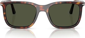 Persol 53mm Rectangular Sunglasses in Havana at Nordstrom