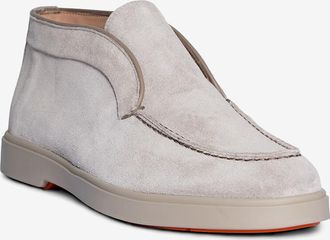 Santoni Wildleder-Dessertboots mit Gummisohle