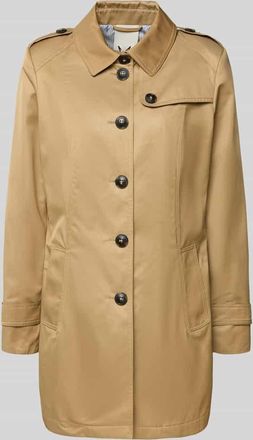 Fuchs Schmitt Trenchcoat mit &Auml;rmelriegeln in Camel, Gr&ouml;&szlig;e 34