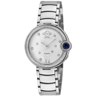 Gevril Group Perugia Quartz White Dial Ladies Watch 14707B