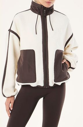 P.E Nation Lennon Jacket in Whisper White/coffee at Nordstrom, Size X-Small