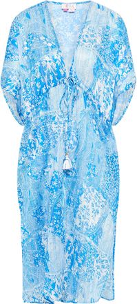 Izia Kimono Dames blauw wit