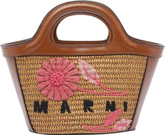 Marni Brown Micro Tropicalia Handbag