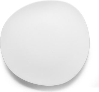 Medard De Noblat Plato llano (x6) Porcelena Blanco