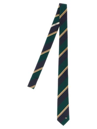 Valentino Garavani Multicolor Stripes Tie