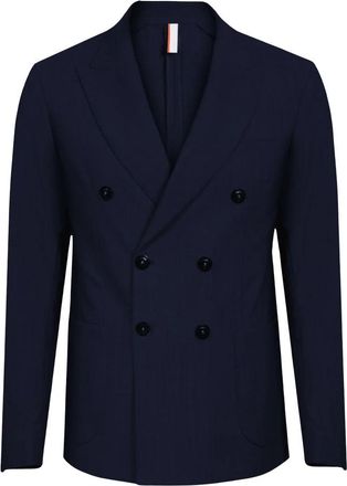 PMDS Premium Mood Denim Superior Blazers - Heren - Blazers - Blauw - S - Jassen