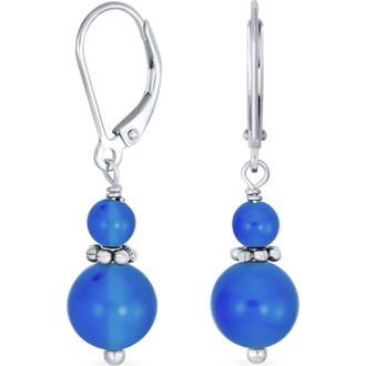 Bling Jewelry Resin Drop Earrings in Blue at Nordstrom Rack