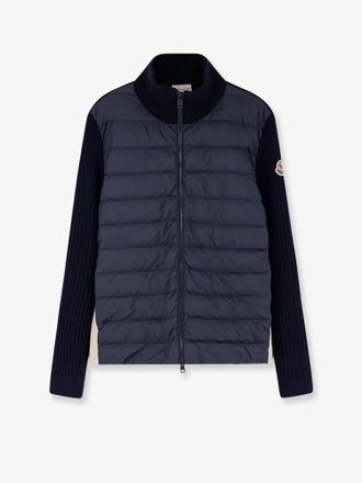 Moncler Padded Jacket/Cardigan with wool inserts - MONCLER - gender_Man