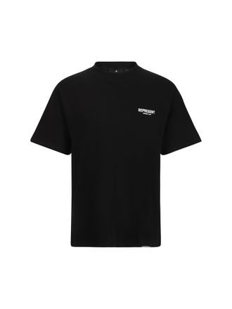 Represent Mens T-Shirt Cotton Black T-Shirts And Polos