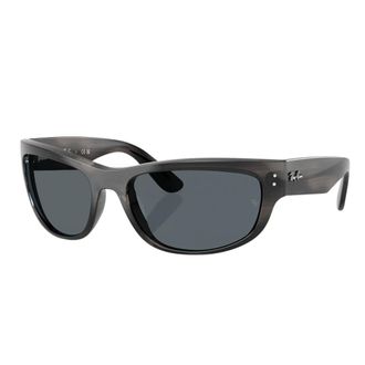 Ray-Ban Sunglasses, unisex, Gray, Size: 60 MM Mega Balorama Sunglasses