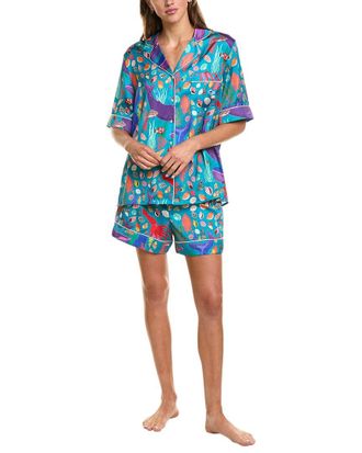 Karen Mabon 2pc Short Sleeve Pajama Set