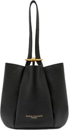 Gianni Chiarini Tassen, Dames, Zwart, ONE Size, Leer, Lily