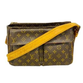 Louis Vuitton Pre-owned Cross Body Bags, female, Brown, Size: ONE SIZE Pre-owned Viva Cit&eacute; GM Shoulder Bag