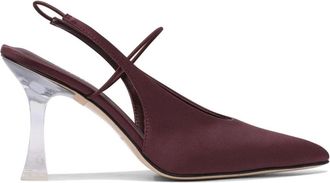 Studio Amelia Mignon 90 Hak - Dames - Pumps - Rood - 39 EU - Leer - Schoenen