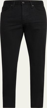 Tom Ford Mens Lead Stretch Denim Slim-Fit Jeans
