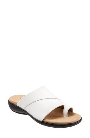 Trotters Regina Slide Sandal in White at Nordstrom, Size 10.5