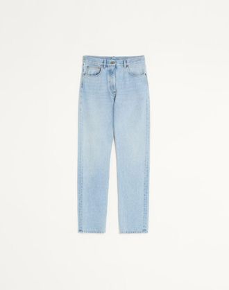 Valentino Pantaloni In Denim Donna DENIM 24