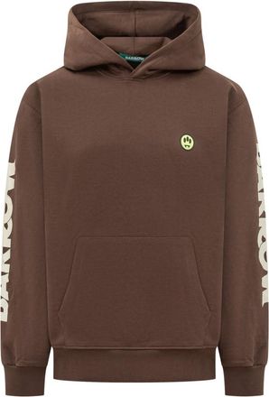 Barrow Brown Logo Regular Hoodie