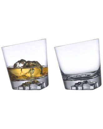 Nude Glass Memento Mori Whisky Glasses (Set Of 2)