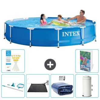 Intex Piscina Con Estructura Redonda - 366x76 Cm - 7-piezas S61