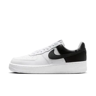 Nike Womens Air Force 1 07 Shoes in Black | IR0872-001