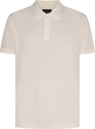 Emporio Armani Logo Cotton Polo Shirt