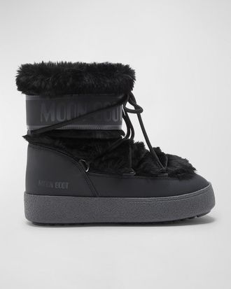 Moon Boot Track Faux Fur Ankle Snow Boots