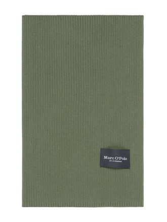 Marc O'Polo Sciarpa a coste - Verde