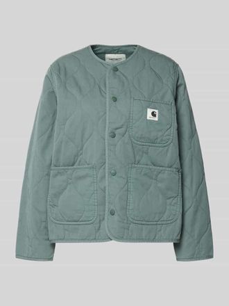 Carhartt Work in Progress Steppjacke mit Label-Detail Modell Kylan in Lind, Gr&ouml;&szlig;e XS