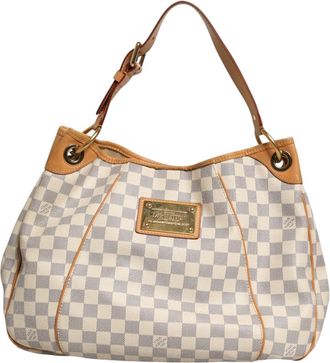 Louis Vuitton Damier Azur Canvas Galliera PM Shoulder Womens Bag (Pre-Owned)
