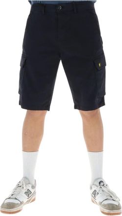 Lyle & Scott Heren, Korte broeken, Blauw, Maat: W31 Katoen