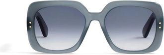 Dior Sunglasses, female, Gray, Size: 54 MM Oblique S1I Sunglasses