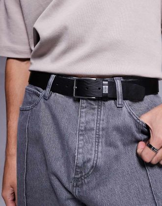 Boss Orange by Hugo Boss BOSS - Erman - Cintura nera-Nero