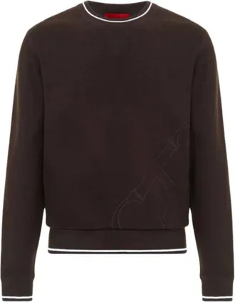 Carolina Herrera Uomo, Felpe, Marrone, L, new