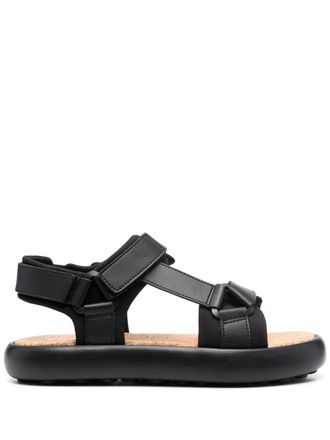 Camper Pelotas Flota leather sandals - Black