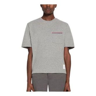 Thom Browne Short Sleeve T-Shirt Gray MJS183A-07323-055
