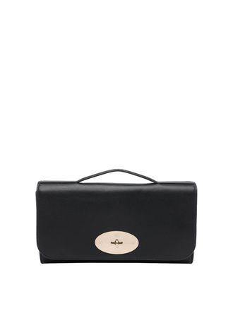 Mulberry Mulberry black lily clutch
