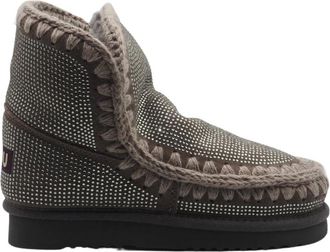 Mou Schoenen, Dames, Grijs, 39 EU, Glitter Winterlaarzen