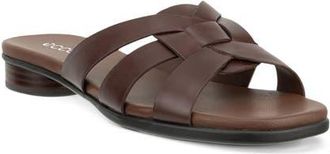 Ecco Alba Slide Sandal in Potting Soil at Nordstrom, Size 10-10.5Us