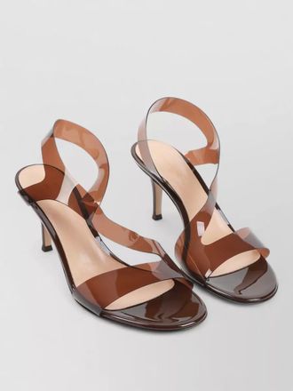 Gianvito Rossi metropolis pvc sandals open toe slingback