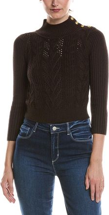 L'agence Kamdyn Cable Mock Neck