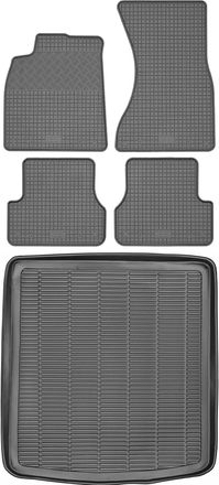 OEM Juego De Alfombrillas De Goma Para Coche Y Maletero Para Audi A6 C7 Estate (2011-2018)