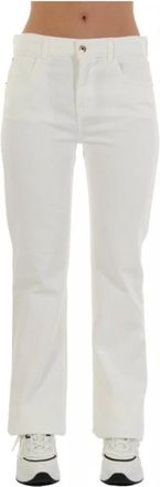 Emporio Armani Straight Jeans - Dames - Regular Fit Jeans - Wit - W28 - Denim - Jeans