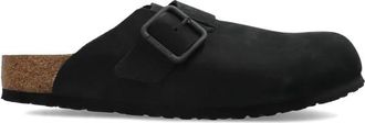 Birkenstock Boston Wire Buckle - Heren - Slip ons - Bruin - 45 EU - Leer - Schoenen