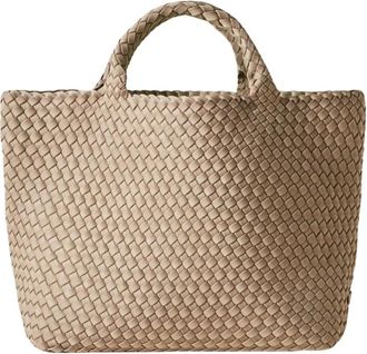 Naghedi St. Barths Medium Tote - Dames - Shoppers - Beige - ONE Size - Polyester - Tassen
