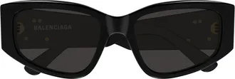 Balenciaga Sunglasses, unisex, Black, Size: 56 MM Bb0475S Sunglasses
