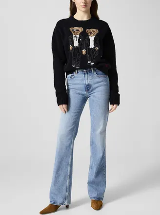 Polo Ralph Lauren Womens Light blue bootcut jean