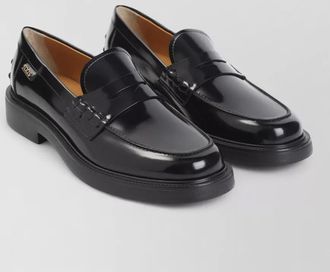 Tod's leather loafers