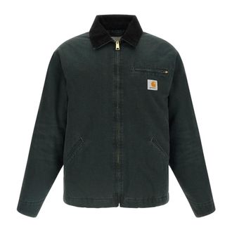 Carhartt Work in Progress OG Detroit Jacket - Heren - Jassen - Groen - Maat: 2XL Katoen